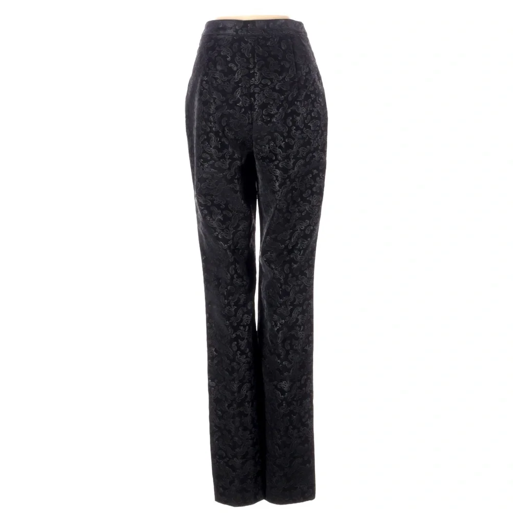 NA-KD Faux Leather Embossed Front Split Pants - Picture 2 of 4